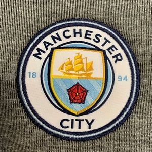 Manchester City Nike zip-up hoodie, size S